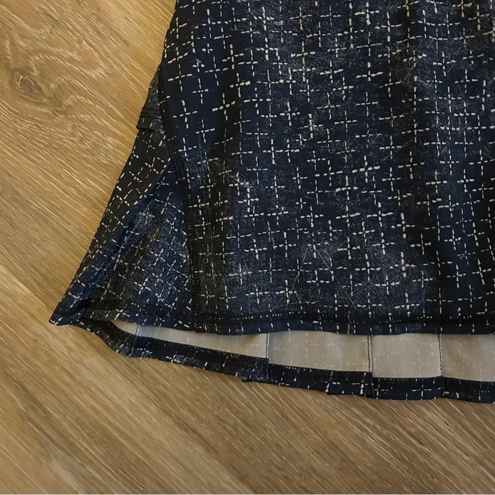Lululemon Blue Patterned Pace Setter Skort - image 2